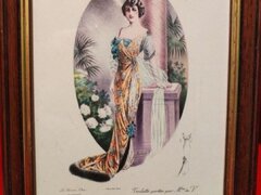 Trei litografii L' Album de Bal-Hiver, anii 1911-1912